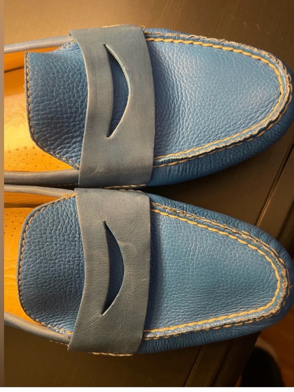 Cole Hahn leather loafers . EUC size 8 - Picture 2 of 6